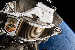 Espectrómetro Magnético Alpha instalado en la Estación Espacial Internacional