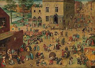 Pieter Bruegel Juegos de niños (1560)