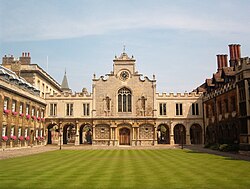 Peterhouse College en la Universidad de Cambridge