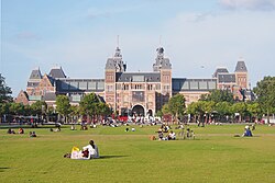 Fachada del Rijksmuseum