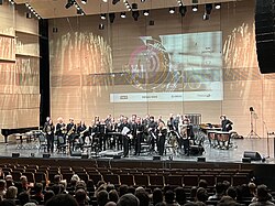 Banda de viento Bjergsted al aire libre