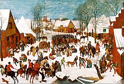 Masacre de los Inocentes de Pieter Brueghel