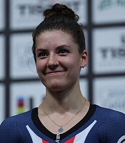 Chloé Dygert en competiciones de ciclismo