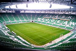 Estadio Municipal de Breslavia utilizado en eventos deportivos internacionales