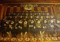 Pintura histórica del brazo militar o nobiliario en la institución.