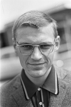 Fotografía histórica de Eddy Beugels tomada en el año 1968.