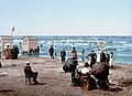 Playa de Blankenberge en 1900