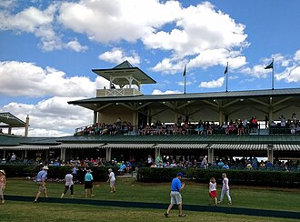 Estadio de polo en The Villages, Florida.