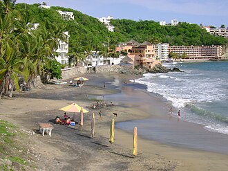 Estado actual del antiguo puerto de Santiago, hoy Playa Santiago