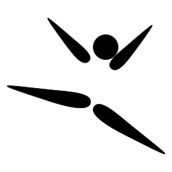 Emblema de la gimnasia olímpica