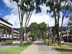 Pista bici en Bogotá