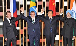 Reunión de líderes del grupo BRIC