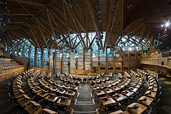 Edificio del Parlamento de Escocia