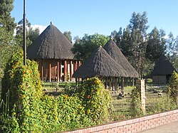 Reconstrucción de un poblado Muisca