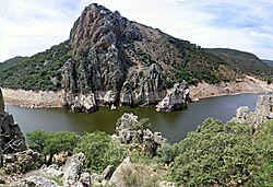 Salto del Gitano en el parque nacional de Monfragüe
