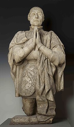 Estatua orante de Pedro I de Castilla
