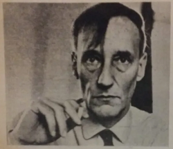 William S. Burroughs fotografiado en 1973