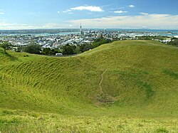 Vista de Auckland desde el monte Eden