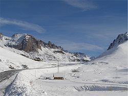 El Col de Lautaret a finales de otoño