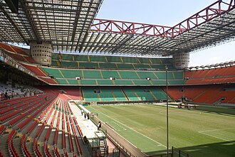 Estadio Giuseppe Meazza de Milán, sede de la final de la Liga de Naciones de la UEFA 2020-21