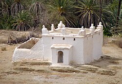 Tumba de Morabito en el sur de Marruecos