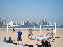 Montrose Beach en Chicago