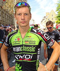 Retrato del ciclista Gorik Gardeyn