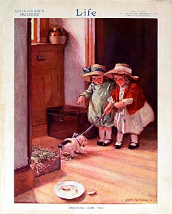 Una portada histórica de la revista Life publicada en 1911.