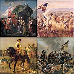 Batallas destacadas de la Guerra de los Siete Años