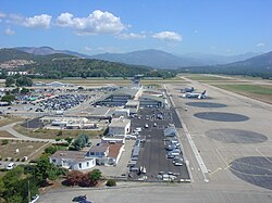 Instalaciones del aeropuerto de Ajaccio