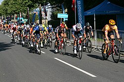 Final de etapa en el Tour de Dinamarca 2021