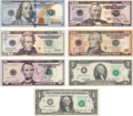 Ilustración relacionada con las denominaciones monetarias del dólar