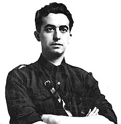 Fotografía de Onésimo Redondo tomada en 1930