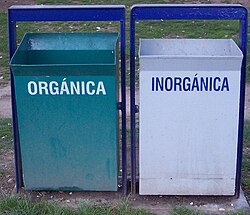 Contenedores de reciclaje