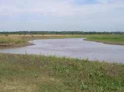 Arroyo cercano a la desembocadura en el Río Paraná, Ramallo, Buenos Aires