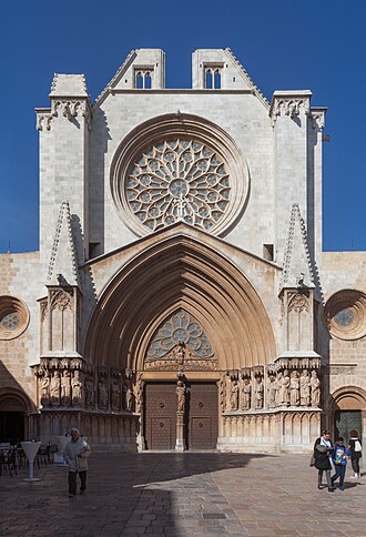 Vista exterior de la Catedral de Tarragona