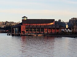 Teatro del Lago al atardecer