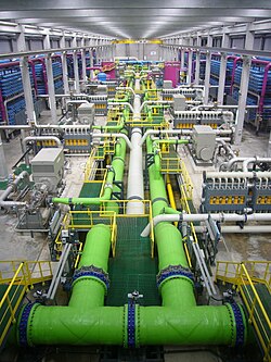 Instalación de planta desalinizadora