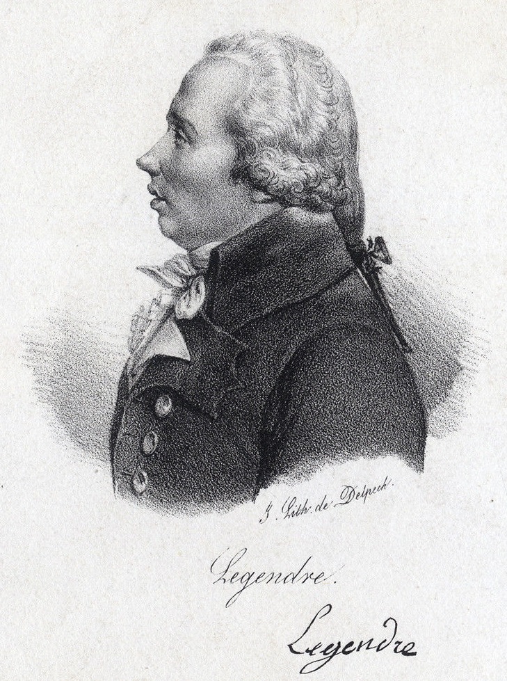 Retrato del político Louis Legendre