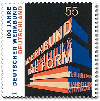 Logotipo o representación histórica de la Deutscher Werkbund