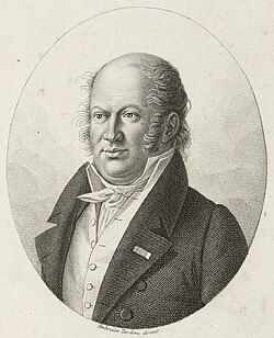 Retrato o representación de Étienne Geoffroy Saint-Hilaire