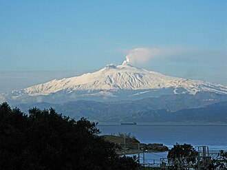Vista general del monte Etna