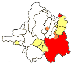 Mapa de densidad de población