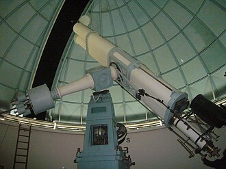 Telescopio refractor Mailhat de 38 cm de diámetro de 1904