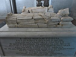 Figura sepulcral de Benito Arias Montano
