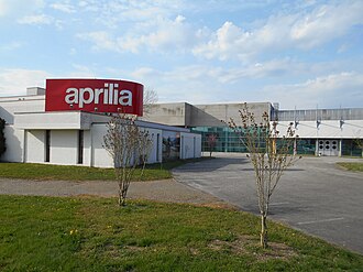 Fotografía general de la sede o modelos de Aprilia
