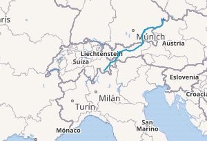 Mapa general de la cuenca y localización del río Eno