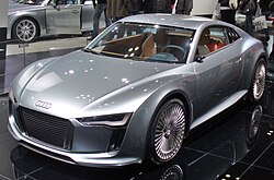 Audi e-tron en exhibición