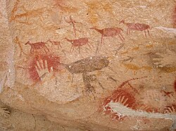 Pinturas rupestres de la cueva de las Manos