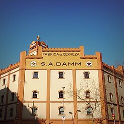 Antigua fábrica de Estrella Damm